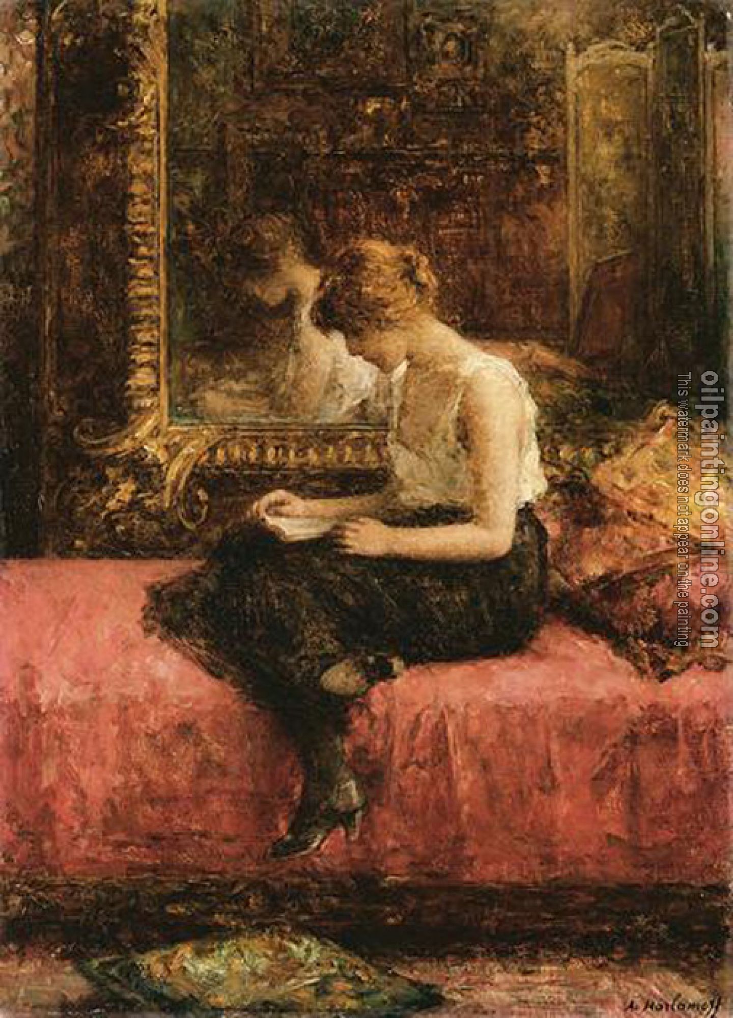 Harlamoff, Alexei Alexeievich - Literary Pursuits of a Young Lady